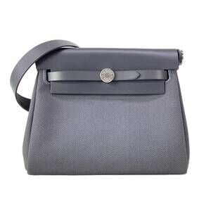 Hermès Yale Bag Zip Mini Shoulder Bag Toile Military Vache Hunter